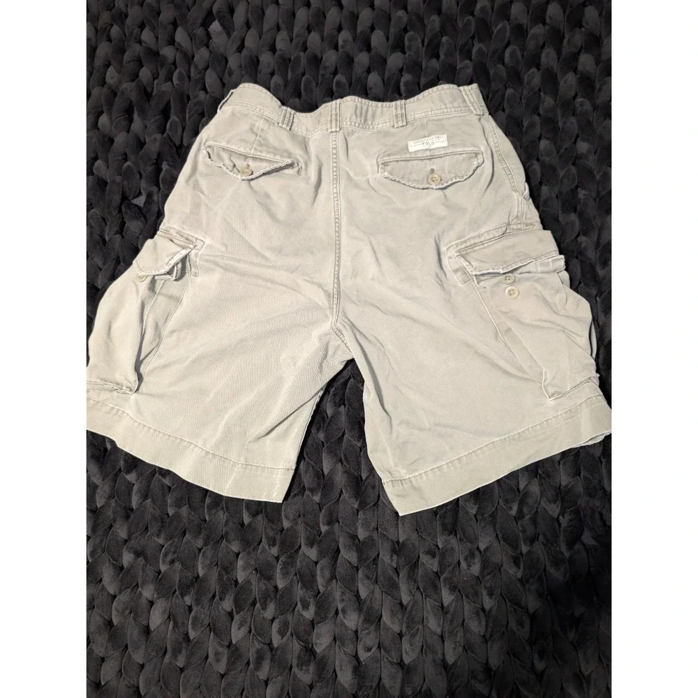 Polo Ralph Lauren Vintage Cargo Shorts Khaki Sage Men's Size 34